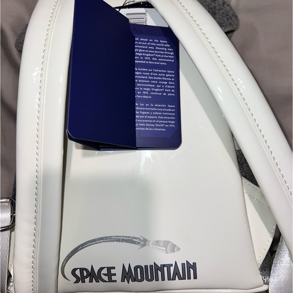 Disney Parks Mickey Main Attraction Loungefly Space Mountain - Picture 2 of 3